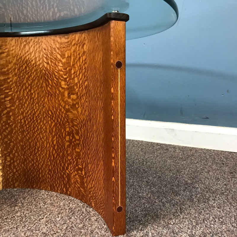 Artist Made Coffee Table Burl Maple Walnut gallery