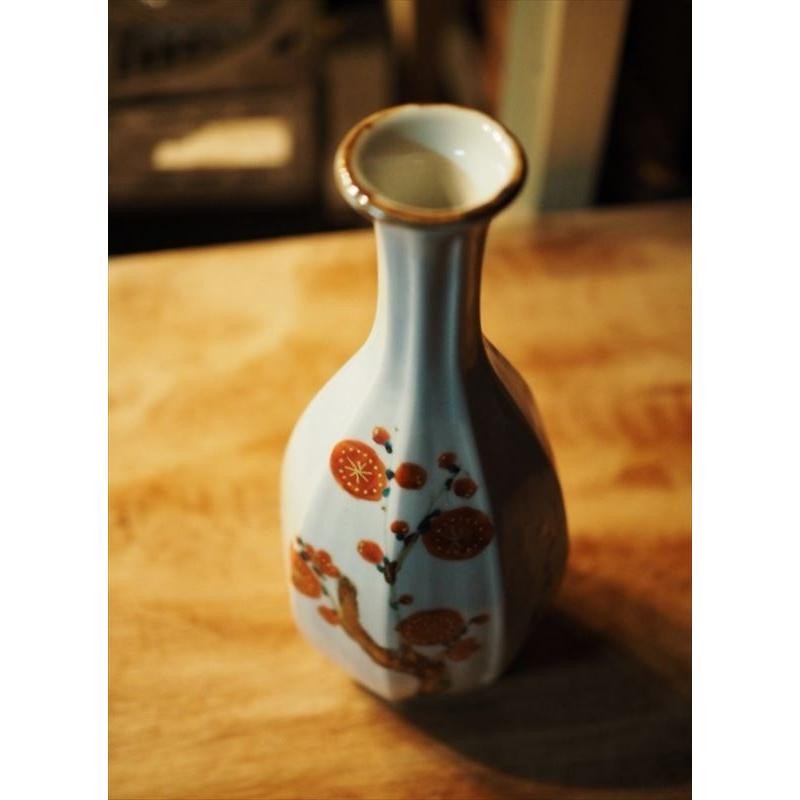 Arita Ware Vase Koro-ten Size A Used Japan 15cm (5.9in)