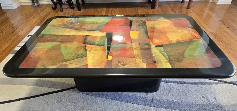 Post Modern Abstract Coffee Table GVC Design Aesthetic Style