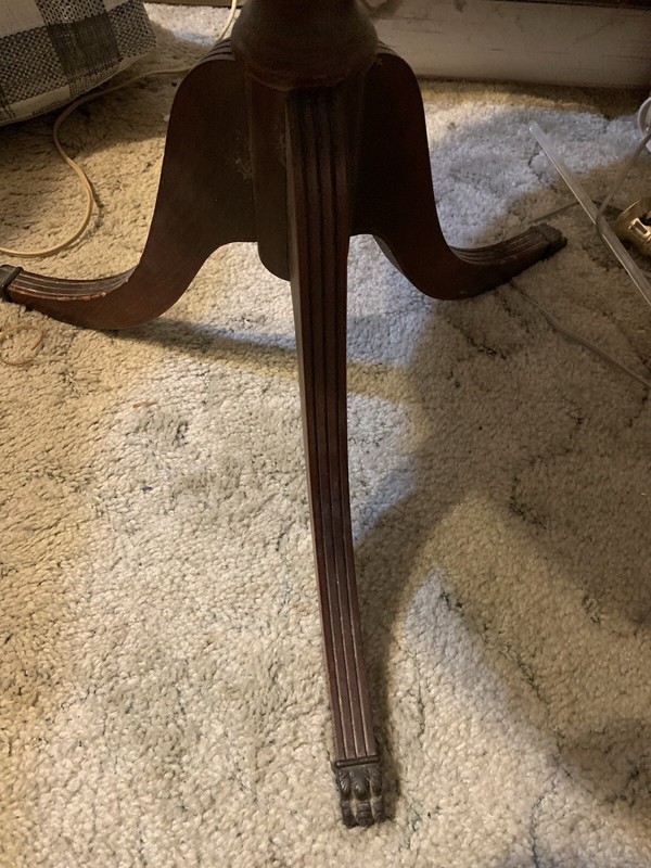 Merman Mahogany 2 Tier Round Cupcake/ Dumpwaiter Table gallery
