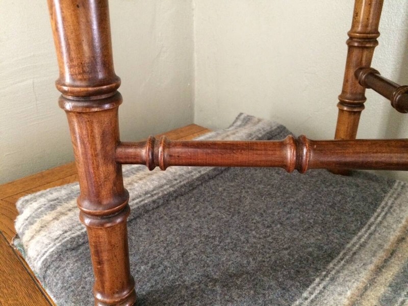 Mid Century Side Table by Lane Asian Faux Bamboo Altavista Virginia gallery