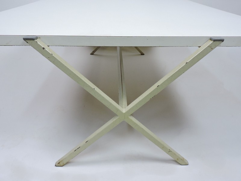 Ladislav Rado Rare Architectural Knoll and Drake X Base Coffee Table gallery