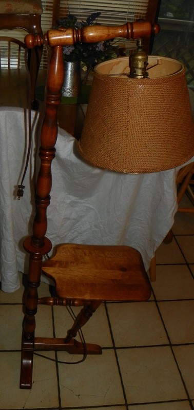 Mid Century Birdseye Maple Lamp Table (RP-T388) gallery