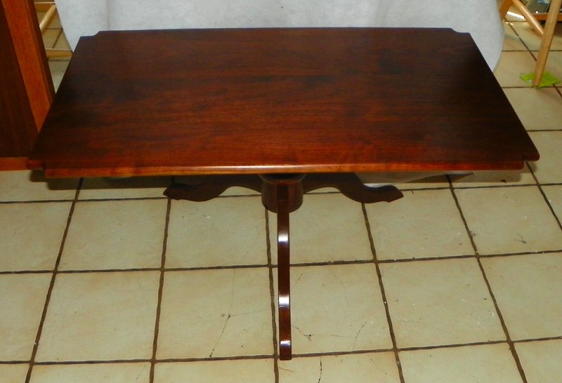 Solid Walnut 3 Board Top Coffee Table (CT102)