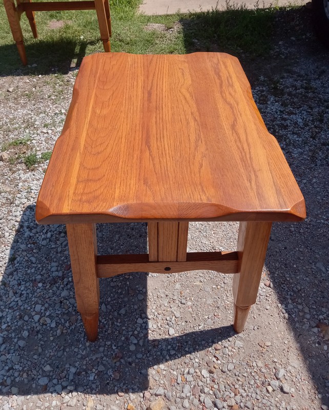 Solid Oak End Table / Side Table (ET463) gallery