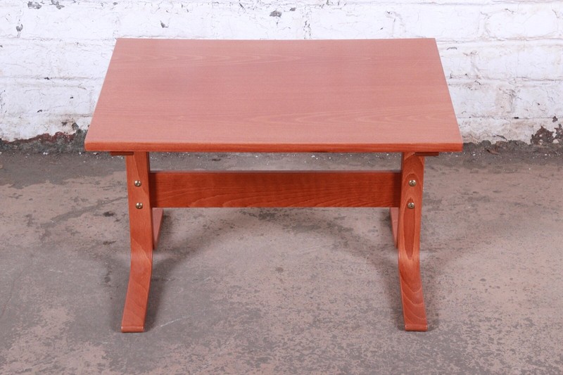 Ingmar Relling for Westnofa Bentwood Teak Siesta Occasional Side Table gallery