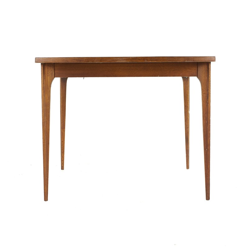 Broyhill Brasilia Mid Century Walnut Dining Table with 1 Leaf gallery