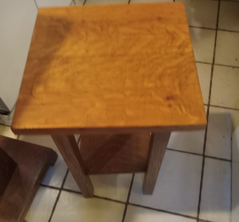Quartersawn Oak Plant Stand gallery