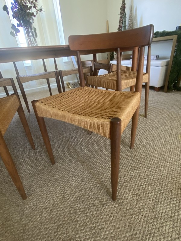 Skovmand And Andersen Table With Chairs gallery