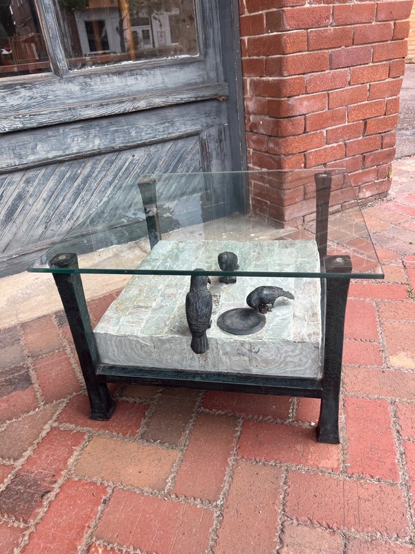 1990s Vintage Postmodern Maitland-Smith Accent Side Table gallery
