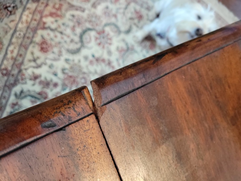 Antique Walnut Gateleg table. Use as a breakfast or dining room table, or buffet gallery