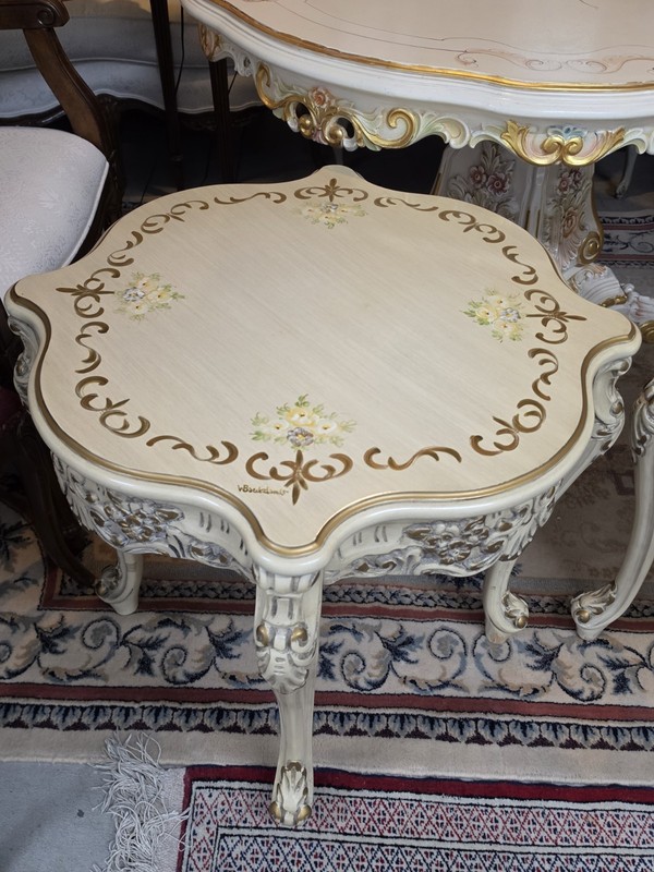 Vintage W. Baedeelandt Belgian Rococo Accent Tables – Pair. gallery