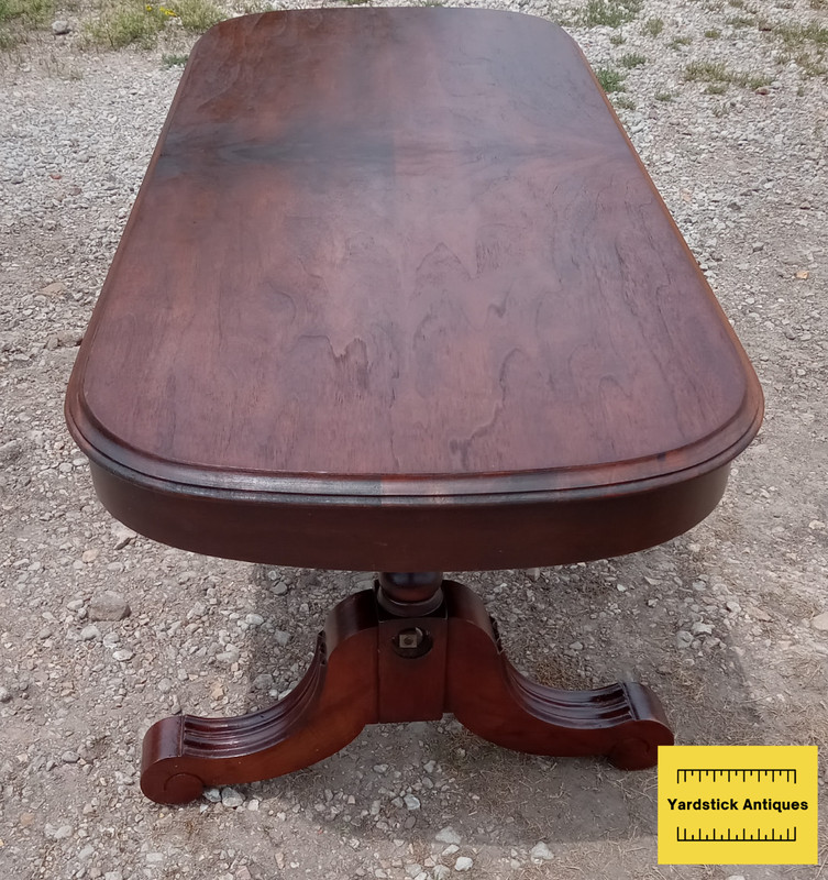 Mahogany and Rosewood Bookmatch Veneer Top Coffee Table (CT111) gallery