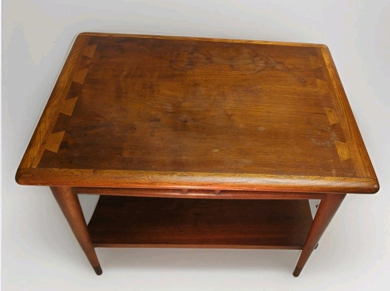 Lane Acclaim 1965 Vintage End Table 2 Tier Mid Century MCM Side Model 900-05