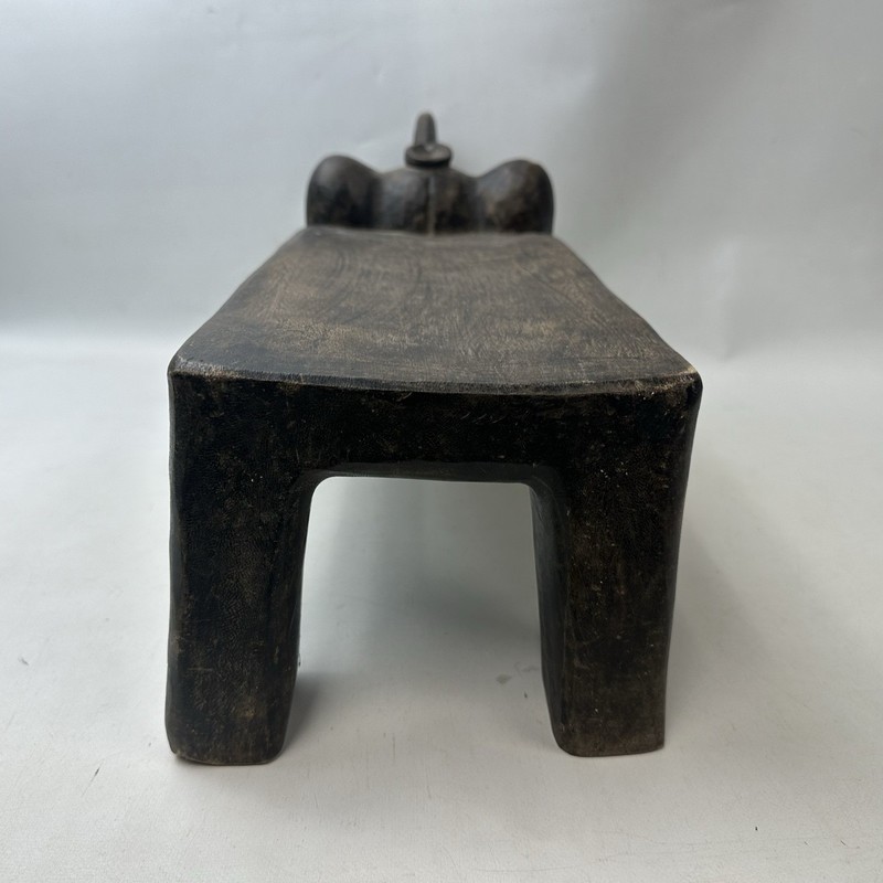 Carved Wooden Elephant Decor Stool Foot Rest Unique gallery