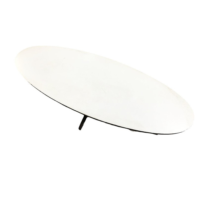 Large Mid-century 60" John Keal Inspired Surfboard Coffee Table With Formica Top gallery