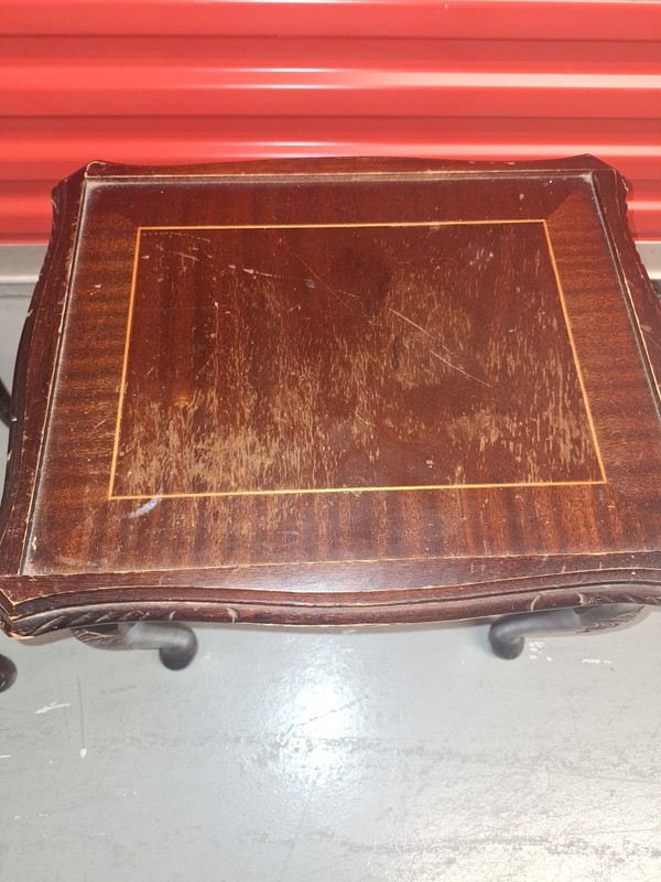 2 Vintage Wood End Tables gallery