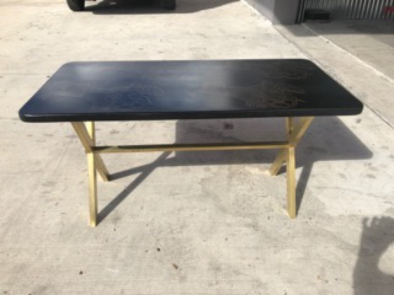 60'S FORNASETTI NEOCLASSICAL BIGHE COFFEE TABLE gallery