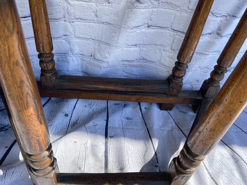 Antique Game Table Carved Oak Flip Top Card Table gallery