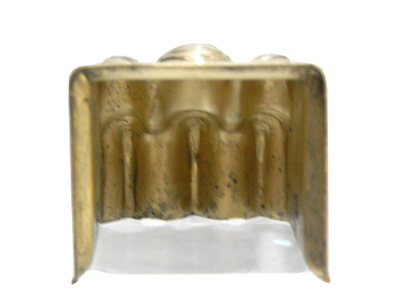 Claw Foot Table Stamped Brass Toe Cap Medium gallery