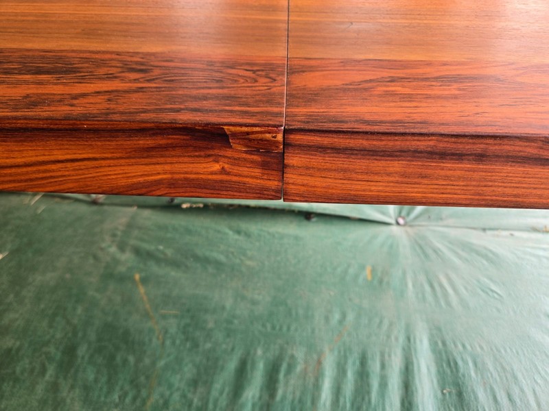 Dyrlund,Danish,dining table with leaf gallery