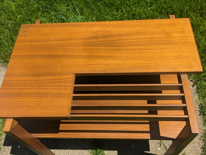 Impossibly Rare Greta Magnuson Grossman Magazine End Table Mid Century Modern gallery