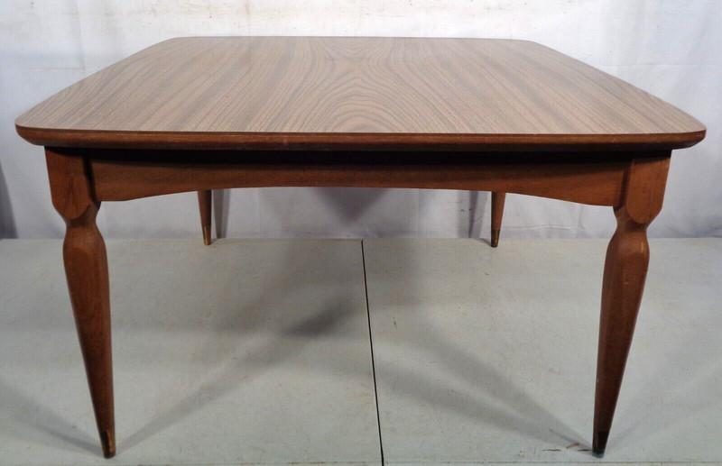 VTG Mid Century Modern End Side Accent Coffee Table Tapered Hardwood Legs 1960's gallery