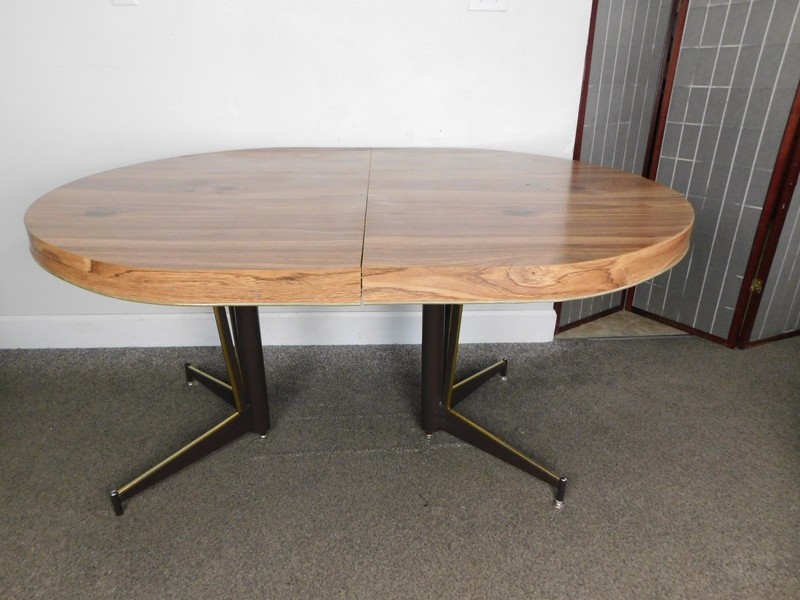 Retro MCM Kitchen Table d 1976 Star Trek Base Formica Top 6 Diners Best Quality