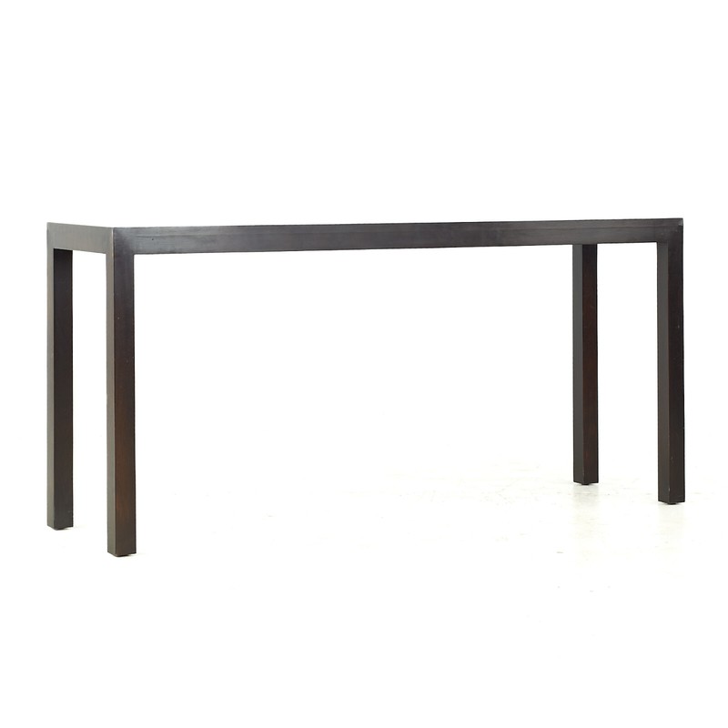 Dunbar Mid Century Mahogany Console Table