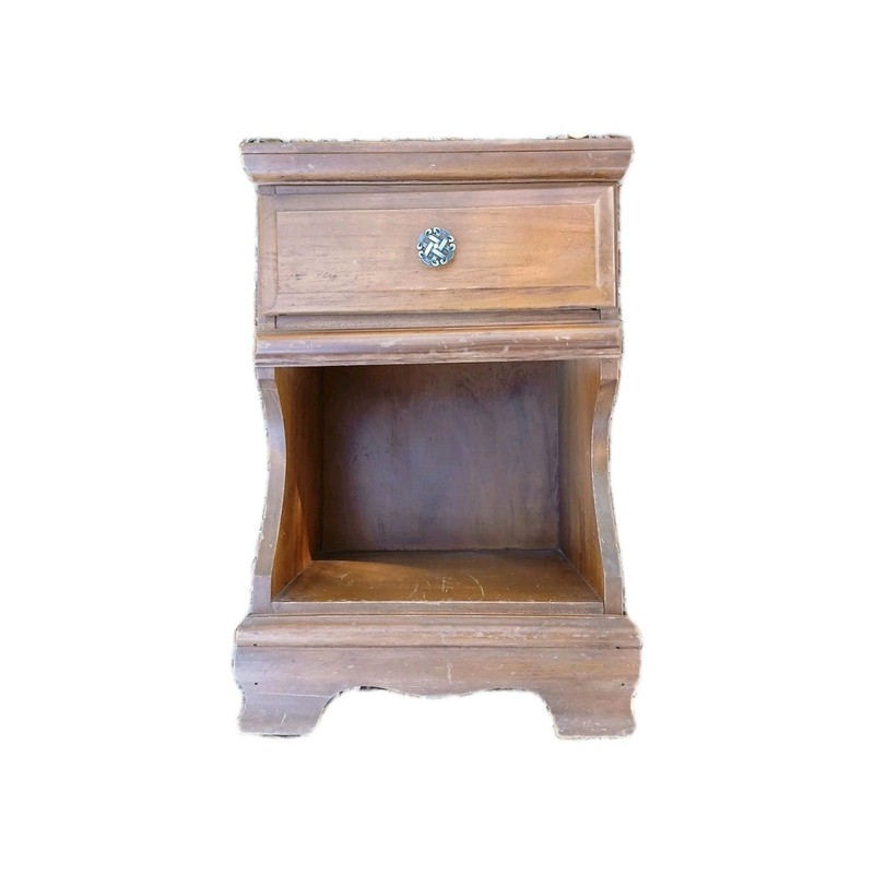 Mid Century Maple Nightstand (64006)24″x15″