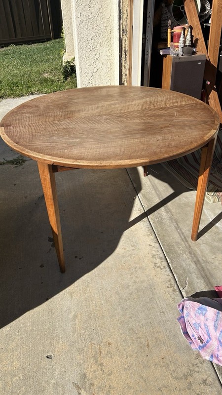 Vntg Danish Modern Teak? Mid Century Rosengren Hansen 3 Extensions Dining Table