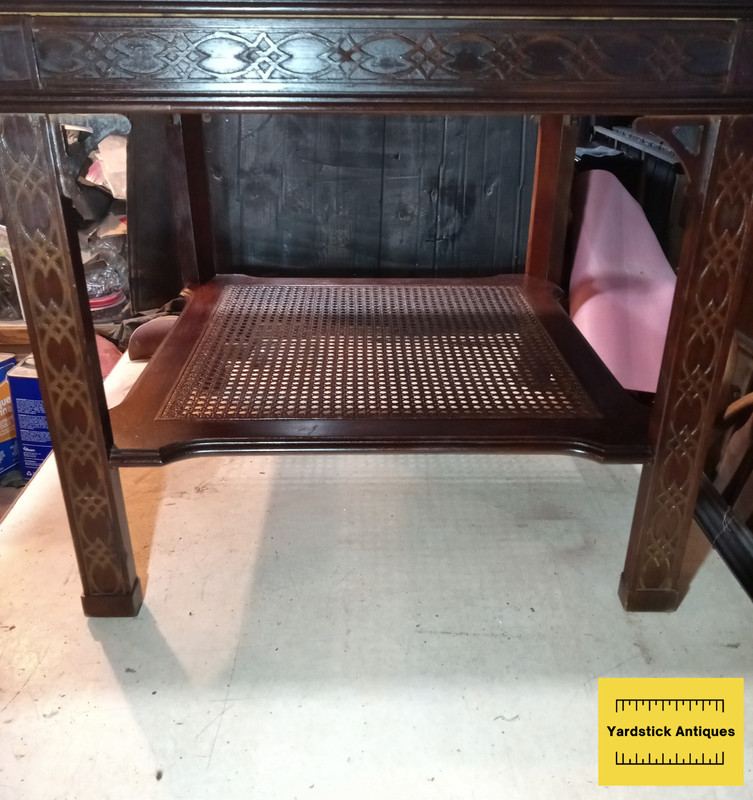 Mahogany Book Match Veneer Top End Table / Side Table (ET52) gallery