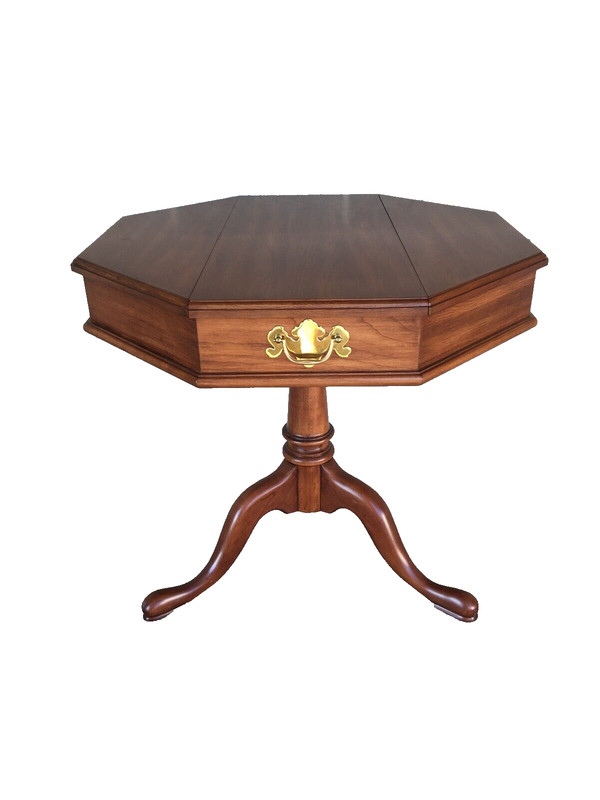 HENKEL HARRIS GEORGIAN STYLE CHERRY JEFFERSON TABLE – FINISH 24