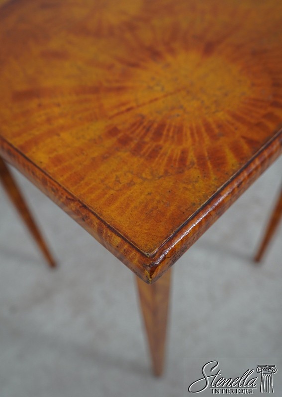L60558: Country Hand Crafted Sponge Painted 1 Drawer Work Table gallery