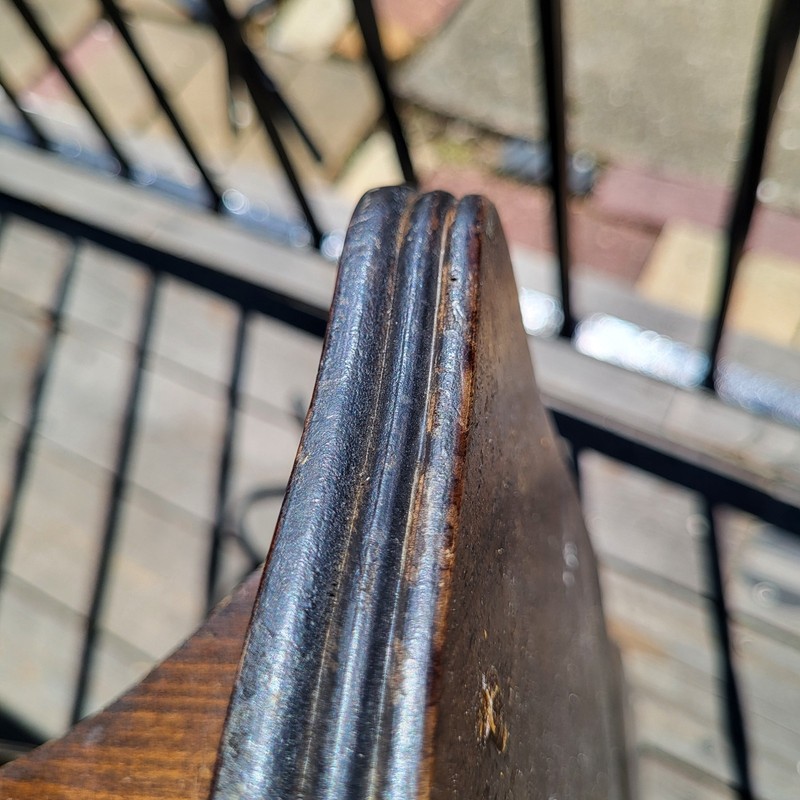 Antique Brown Magazine Rack End Table (Some Nicks & Scratches) 24" × 12" × 24" gallery