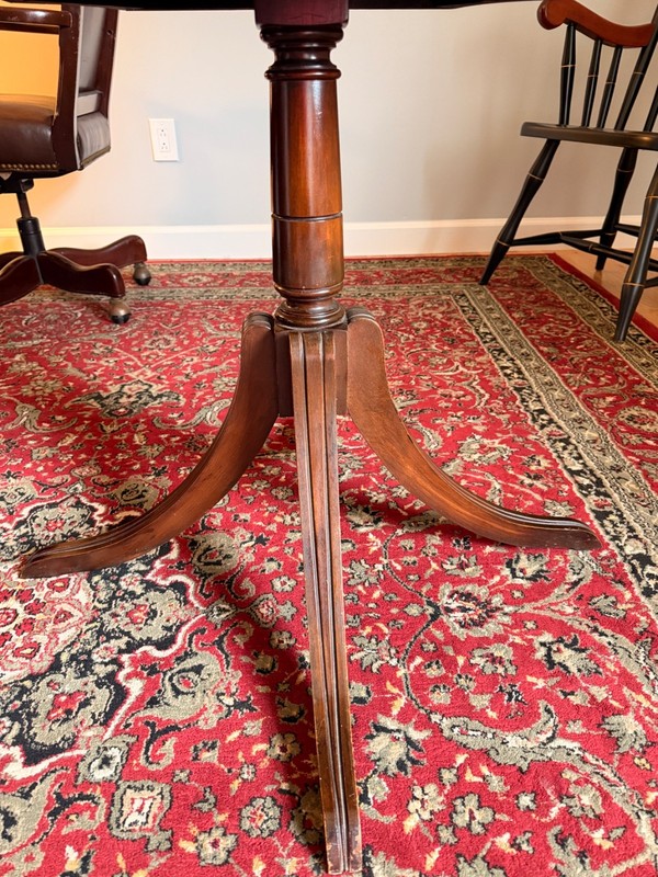 1940s Leather Top Table gallery