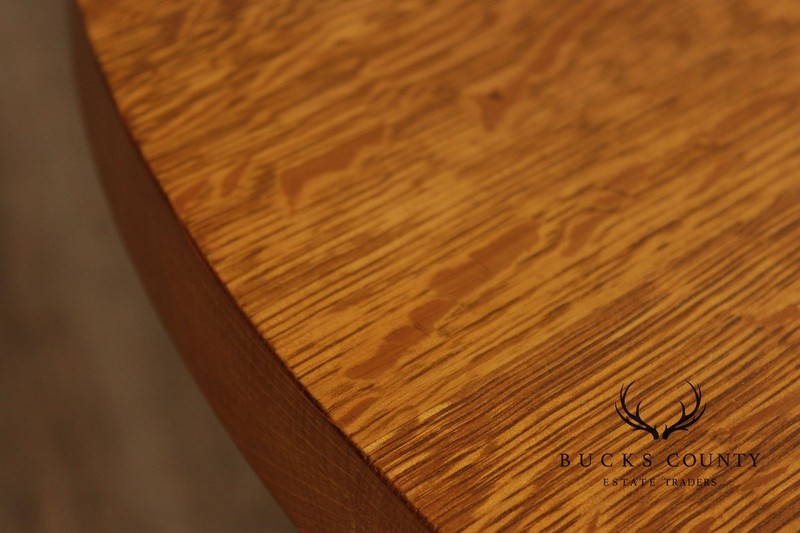 Stickley Mission Collection Oak Commemorative Library Table gallery