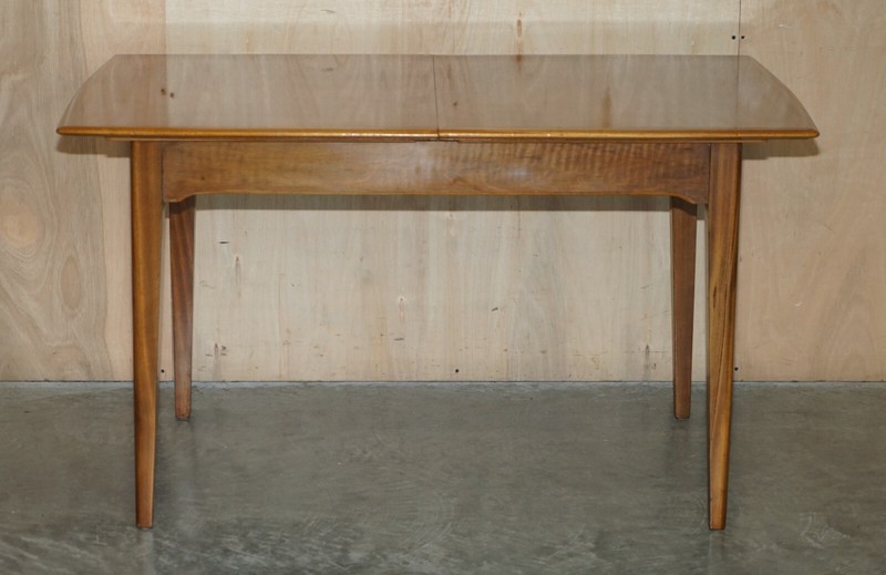 ARNE HOVMAND-OLSEN MOGEN KOLD FULLY RESTORED EXTENDING MID CENTURY DINING TABLE gallery