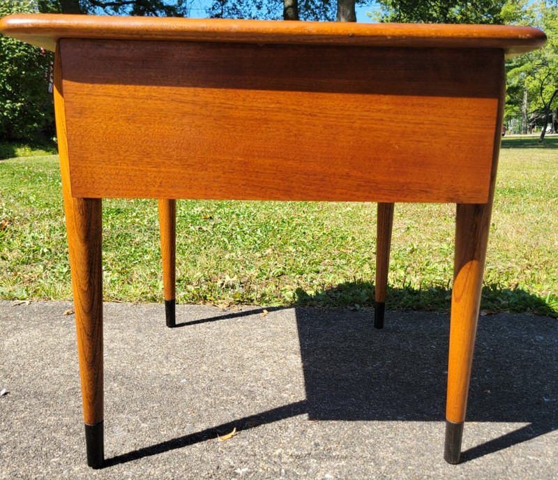 Vintage Lane Acclaim Andre Bus Mid Century MCM End Table with Drawer #2 gallery