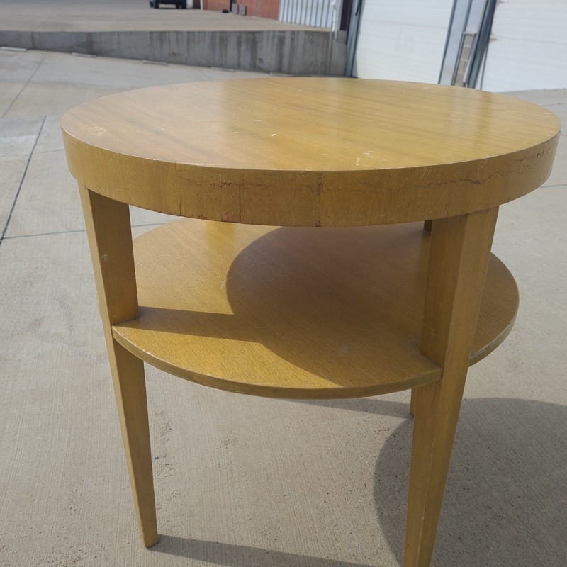 1950s T.H. Robsjohn-Gibbings Widdicomb Modern Original Lamp Side Table gallery