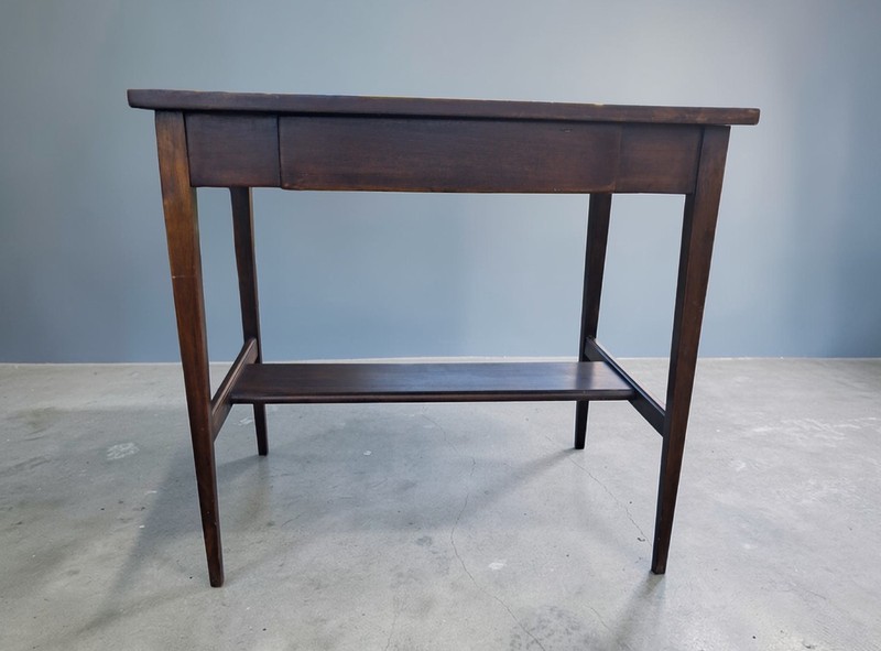 Antique Davis Birely Arts and Craft Wood Table 32"×22"×29" Gorgeous History gallery