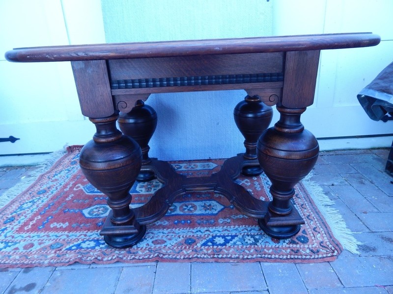 Dutch Table With typical 1700`s Style 23 5/8"H x 29"D x 39 1/2" W