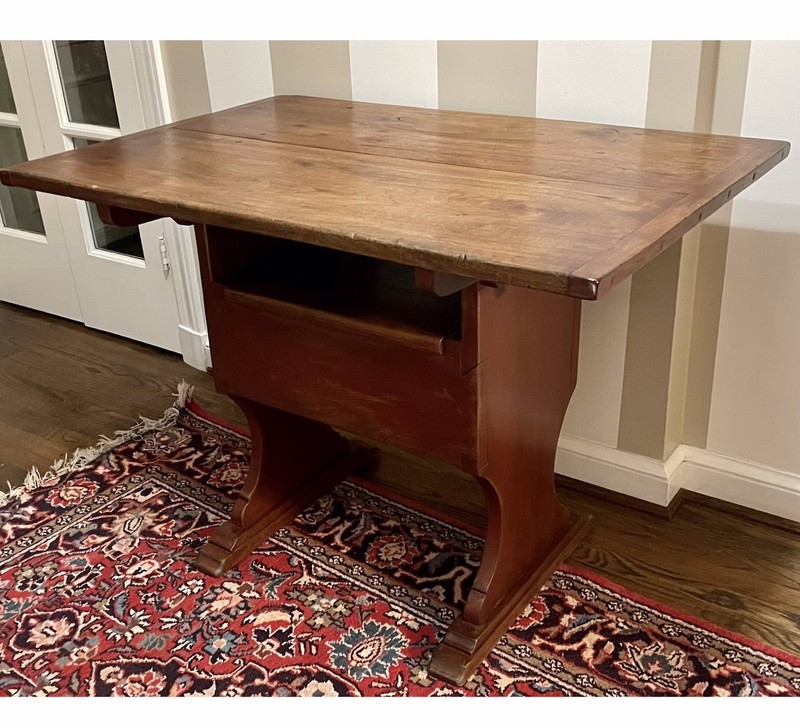American Arts & Crafts / Mission Stickley School table L40” x W27” x H 29 1/2”