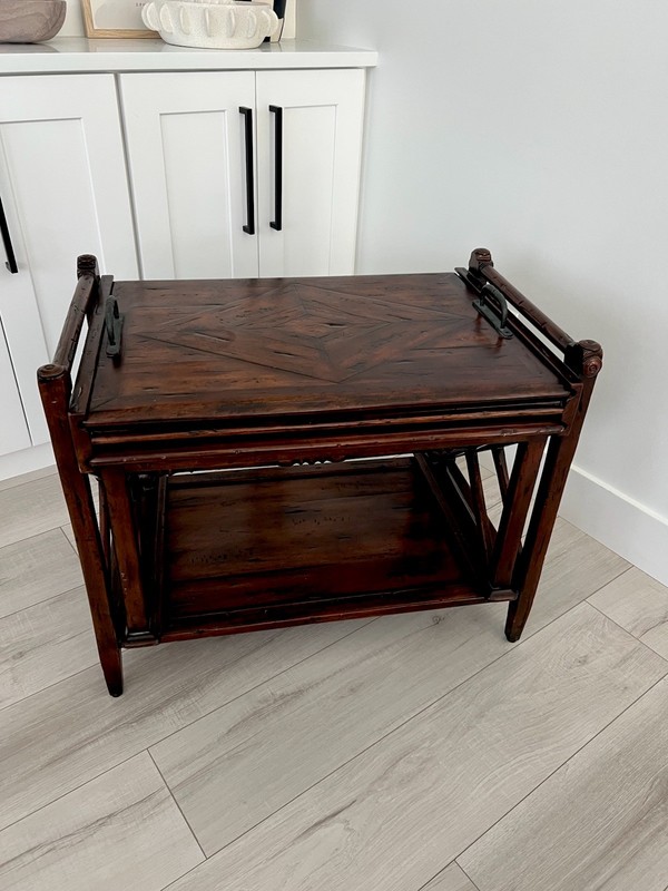 Theodore Alexander Bromwich Nesting Side Table With Serving Tray🤍