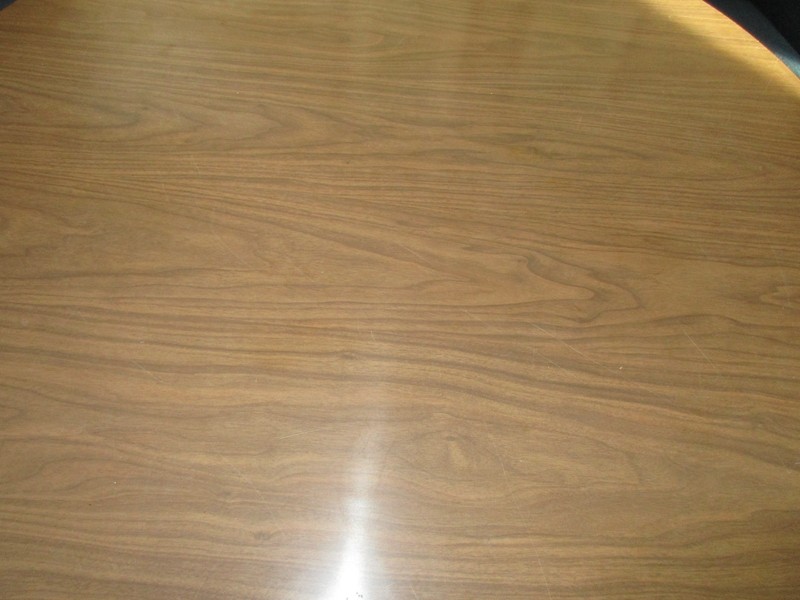 Mid century modern round dinning table gallery