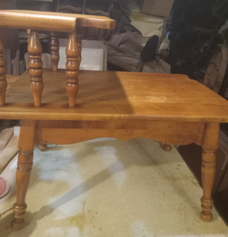 Mid Century Sprague & Carlton Step End Table / Side Table (SET-158) gallery