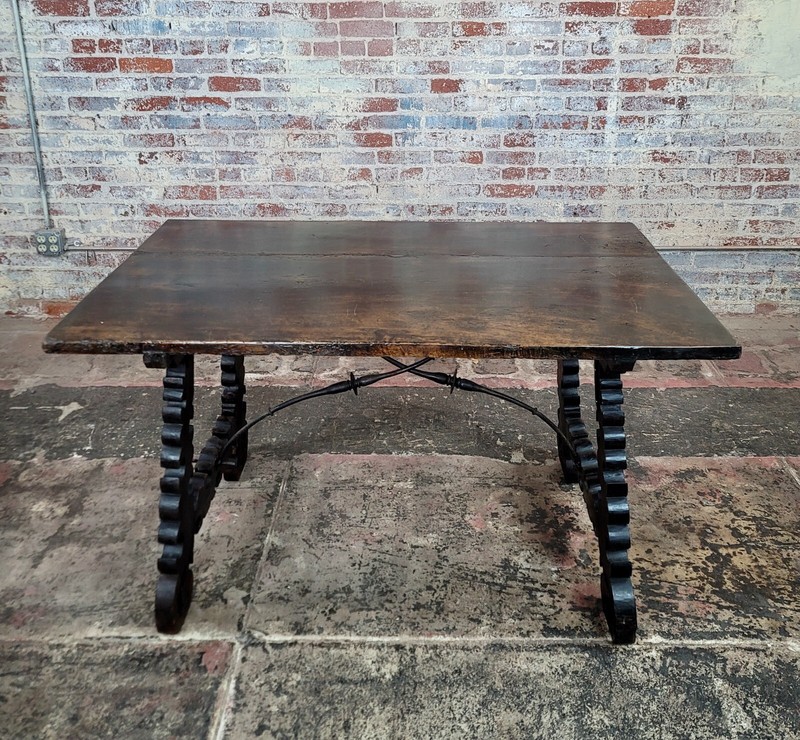 19th century Spanish Colonial Dining Table gallery