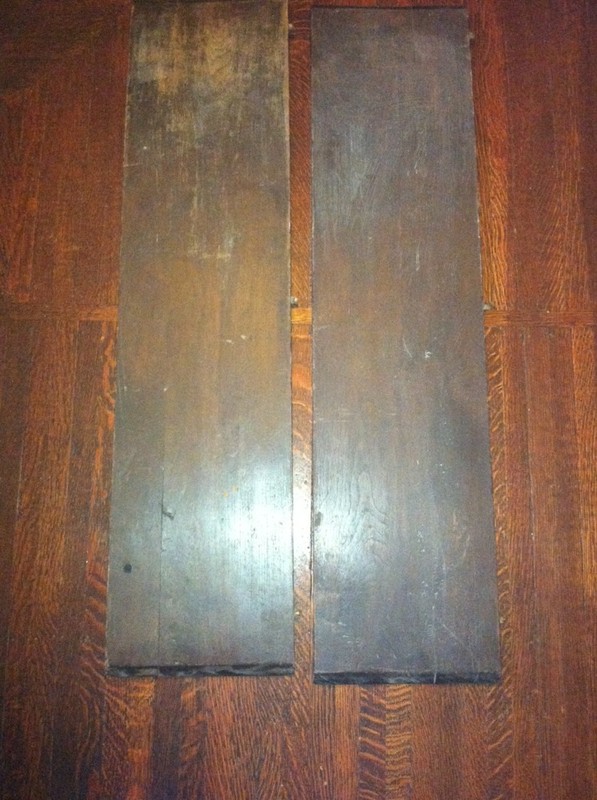 Antique Primitive Walnut 19C Slide Dovetail Peg Vtg Kitchen Farmhouse Table gallery