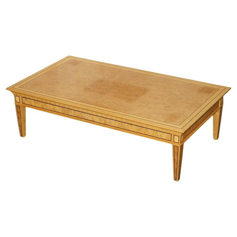 RRP £8,500 VISCOUNT DAVID LINLEY CLASSIC COFEE TABLE FOR LIGHT RESTORATION