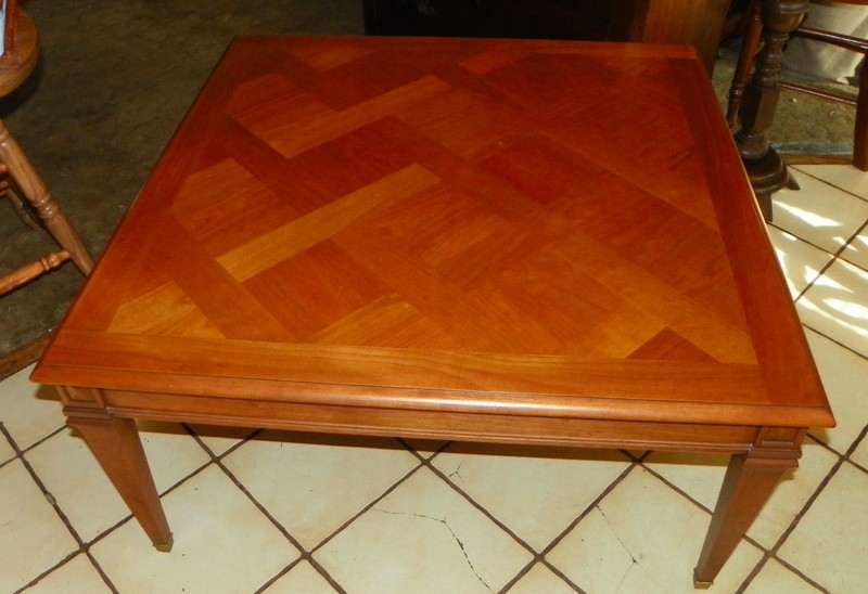 Square Walnut Coffee Table by Baker (CT47)